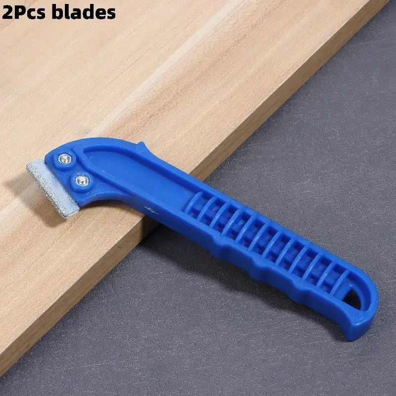 1pc Wall Floor Tiles Seam Caulk Grout Remover Paint Scraper Tile Joint Cleaner Knife Blade Construction Drywall Taping Tool