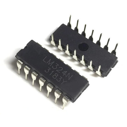 10PCS UA741 LM324 LM393 LM339 NE555 DIP8 DIP14 Amplifier and Timer IC