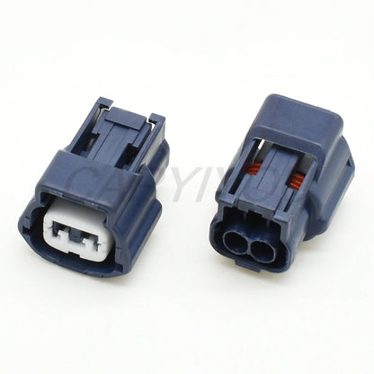 DJ7022FB-2.2-21 Automotive 2-Pin 2.2mm Waterproof Wire Connector Socket with Terminals