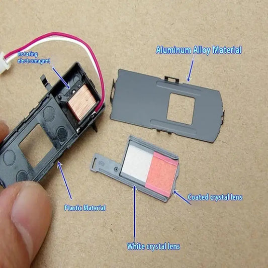 1pc R-CUT Double Filter DC 3V-5V Electromagnetic Switch Drawer Security Lens DIY Accessories
