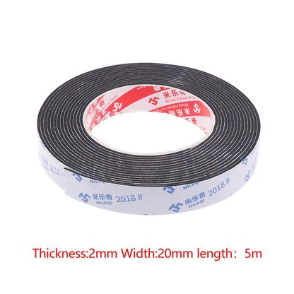 New Shock-resistant Universal Suitcase Wheel Cover 5M Luggage Wheel Mute Tapes Soundproof Sticker Door Window Gaps Sealed Tool