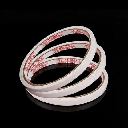 10/1Rolls Double Sided Adhesive Tape 8M Ultrathin White Strong Tape Sticker for Home Office Craft Double Sided Tape Sticky Paper