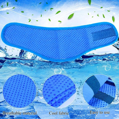 YAFEX Cooling Pet Collar: Breathable And Easy-to-Use Scarf For Cats And Dogs! 2025 Hot Sale Brand. New And High Quality