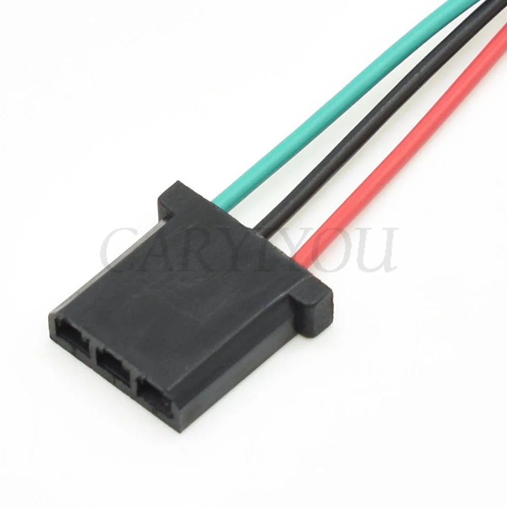 3 Pin Female Unsealed Automotive Wiring Harness Connector Plug 311906231B with Terminals 925015-1