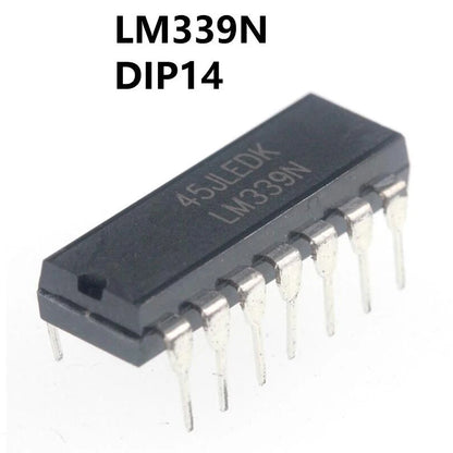10PCS UA741 LM324 LM393 LM339 NE555 DIP8 DIP14 Amplifier and Timer IC