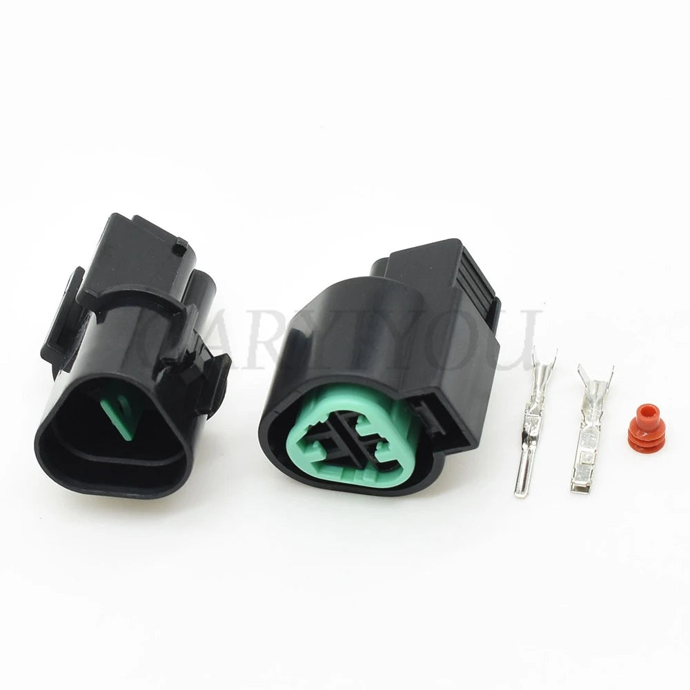 3-Pin 2.2mm Sealed Headlight Socket Connector PB625-03027 PB621-03020 DJ7033A-2.2 for Hyundai Kia