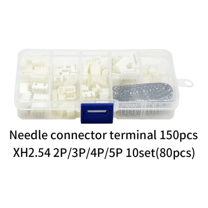 XH2.54 2P 3P 4P 5P 2.54mm Pitch Male & Female Terminal Connector Housing Kit