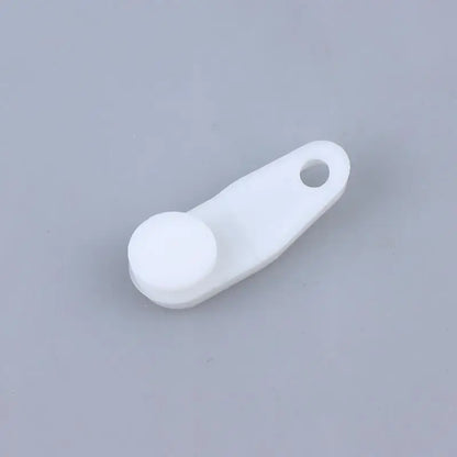 New 50Pcs Multifunction Drapery Hooks Plastic Curtain Track Clips Easy To Use Durable White Curtain Track Hooks Bedroom