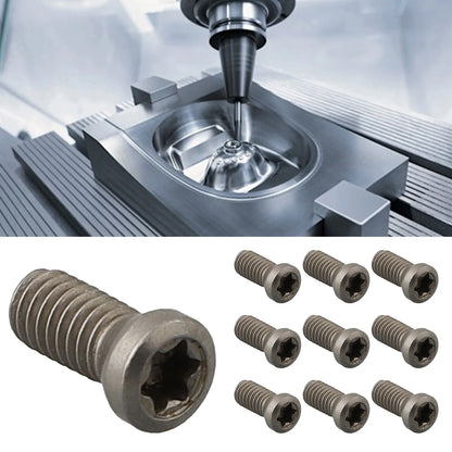 Torx Steel Screws M2.5 x 7mm / M2.5 x 6mm for CNC Lathe Tools and Carbide Insert Replacement