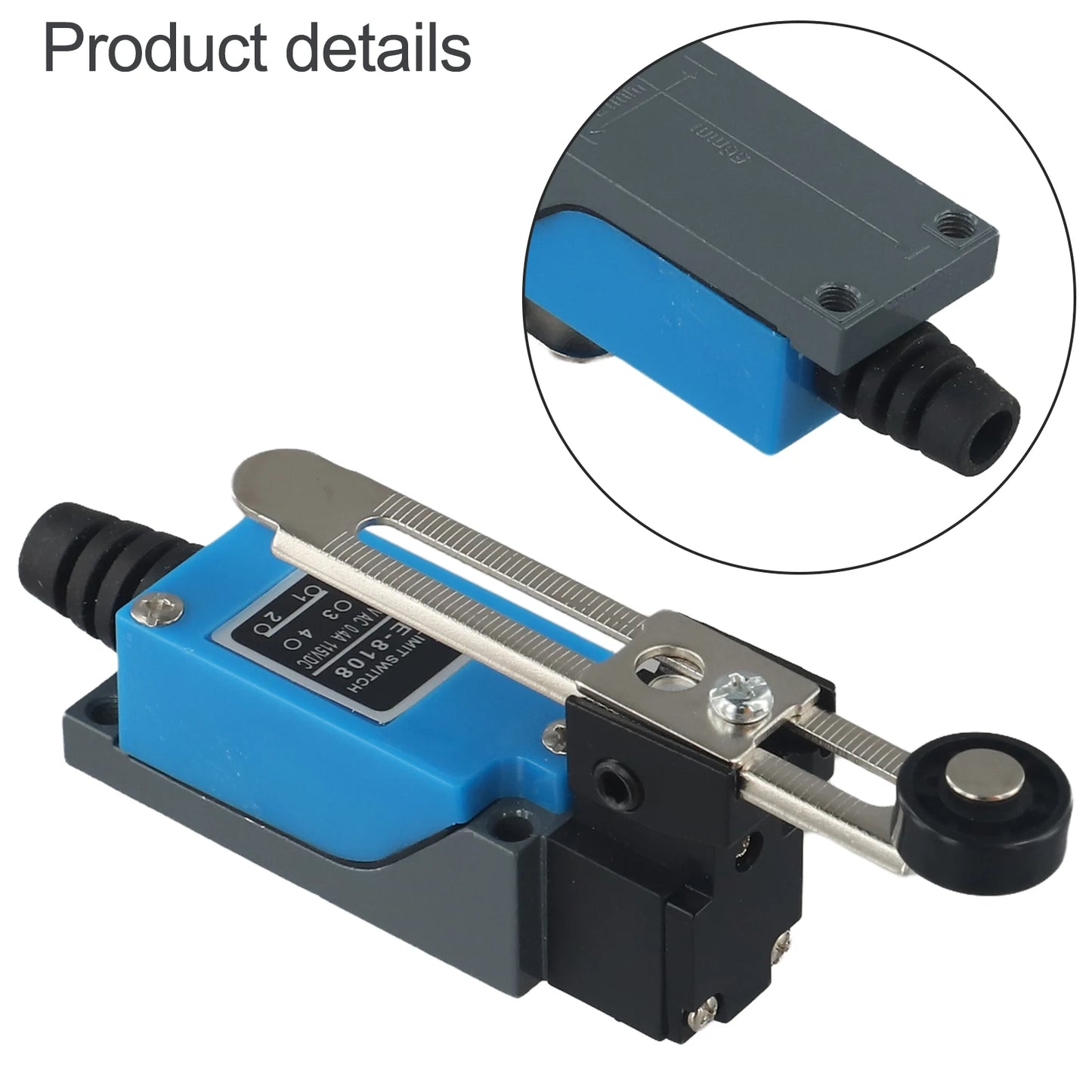 Industrial Limit Switch 250V 5A – Smooth Movement, Strong Collision Resistance