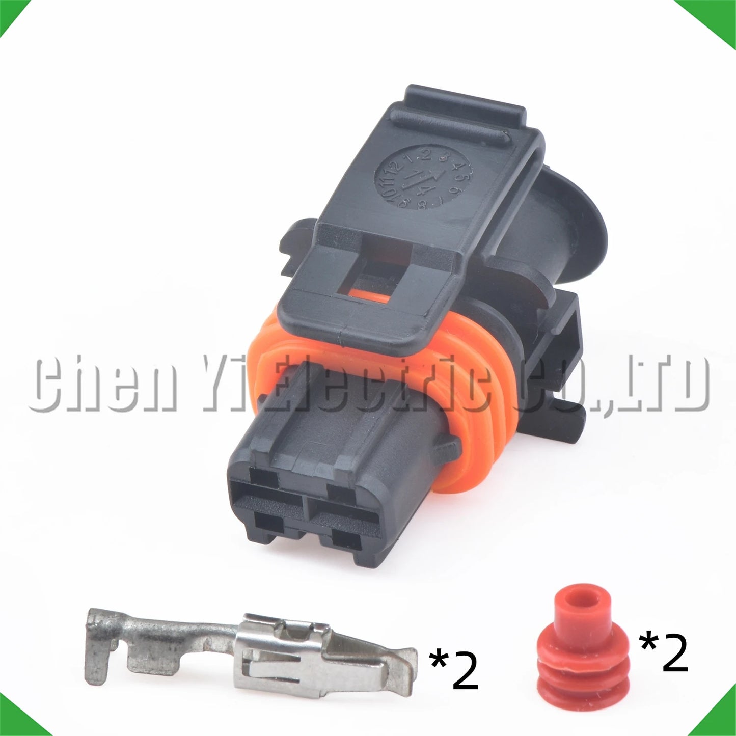 2 Pin Fuel Injector Crankshaft Sensor Connector 1928403874 1928403876 1928404072