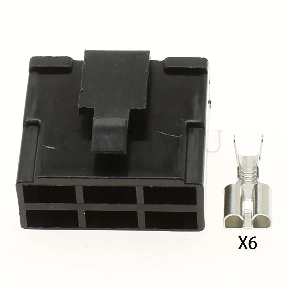 6-Pin High Current PCB Connector DJ7062-6.3-21 / DJ70620-6.3-10 — 6.3mm Automotive Wiring Plug