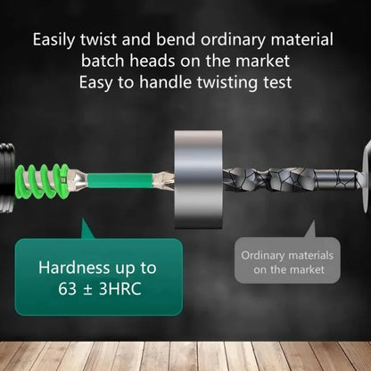 60/70/90mm High Hardness Spring Screwdriver Bits Magnetic PH2 Driver Screw Anti-slip Hex Shank Drill Head Electric Repair Tools