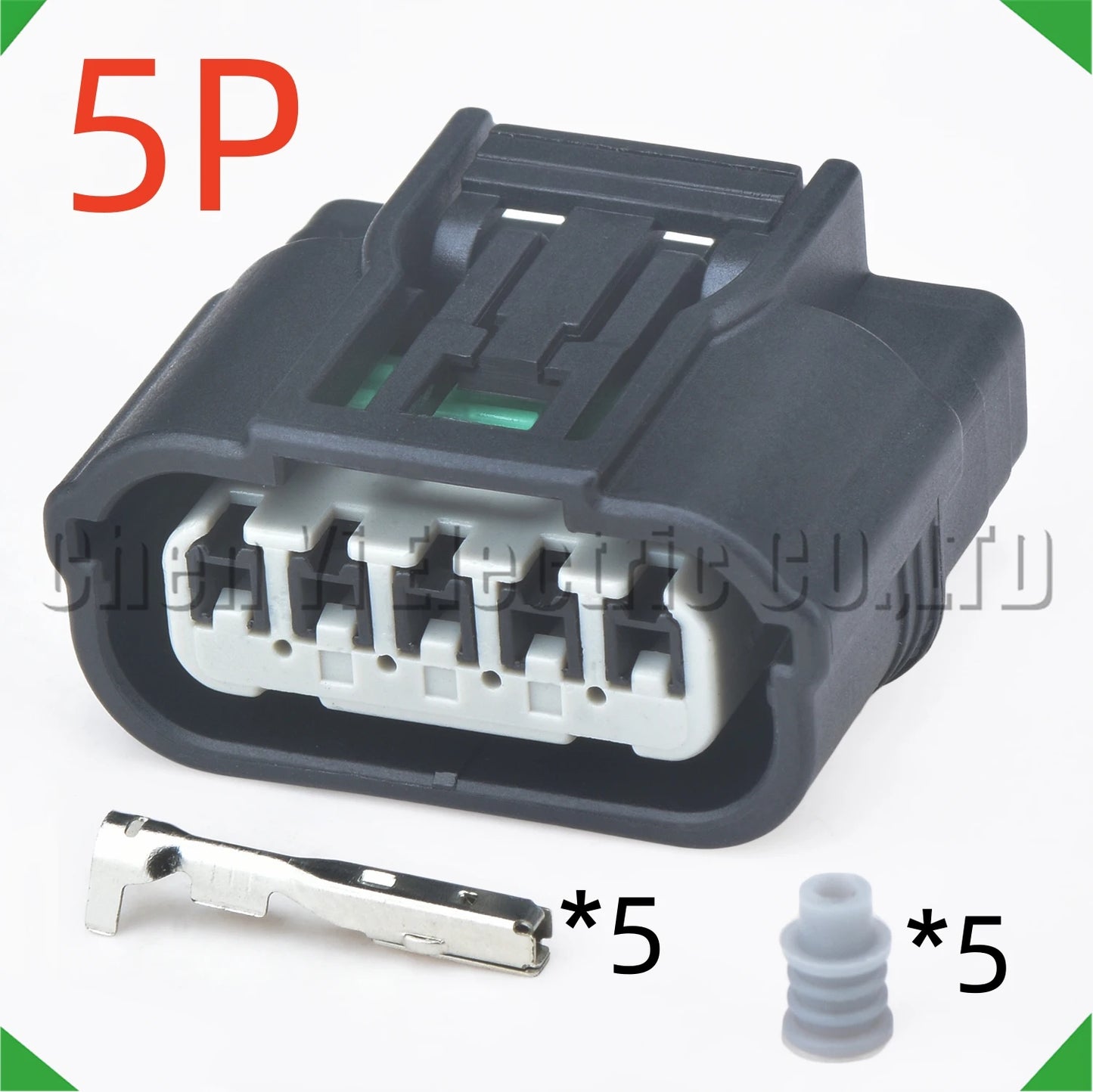 5 Pin Automotive Connectors for Turbocharged Motor, Wire Harness Plug 6189-6909 for Honda Accord, Civic, CRV