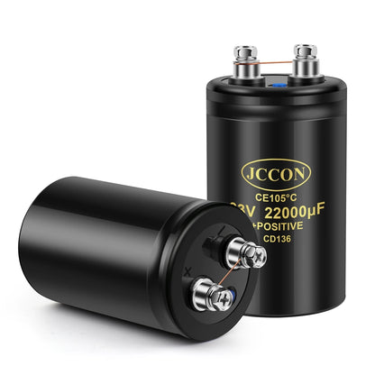 400V 3300µF CD136 Bolt Electrolytic Capacitor 63.5x105mm CE 105℃ With Bracket 2000H