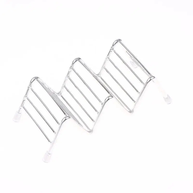 Stainless Steel Soap Rack 2/3 Grids Moisture-Proof Sink Storage Shelf