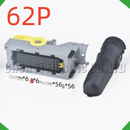 62 Pin Automotive Connectors Engine ECU DCU Computer Board Wire Harness Plug 1-1418883-1 2-1418883-1 for Volvo Trucks DH4 D13CT
