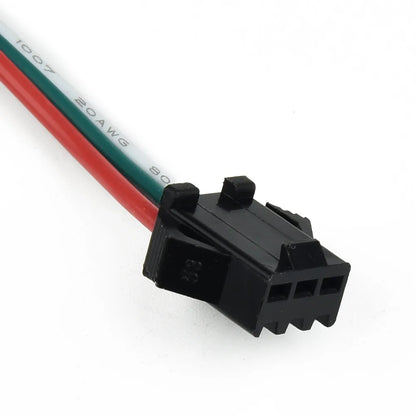 Wire Connector 2/3/5 Pin Male And Female Connector PVC Outside+ Tinned Copper Inside With Cable Light 10cm Connector Black