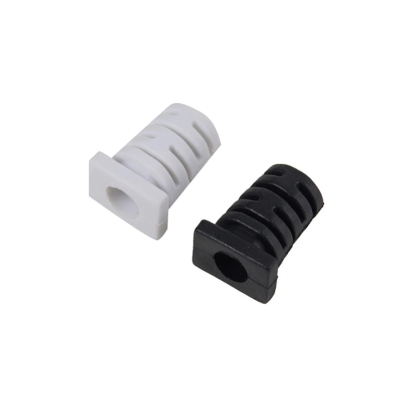 10pcs Rubber Strain Relief Cord Boot 5.0mm Cable Protector Sleeve
