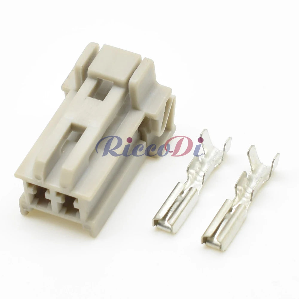 2 Pin Automotive Trunk Lock Connector Wiring Harness Plug 2.2mm for Honda Nissan