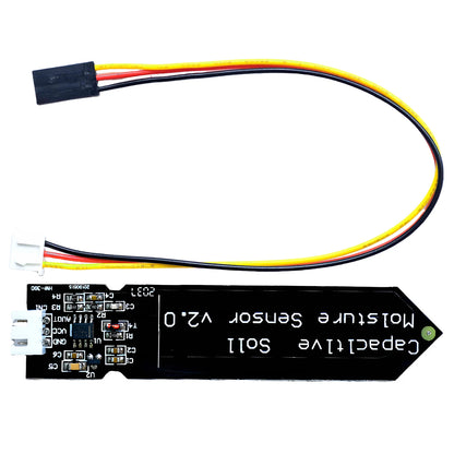 Capacitive Soil Moisture Sensor Module Corrosion Resistant Wide Voltage 3.3-5.5V for Arduino Garden Watering