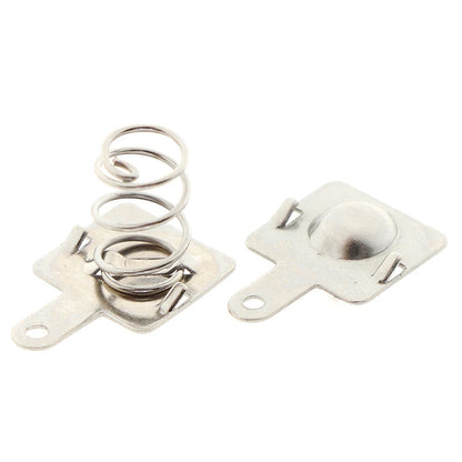 10 Pairs Battery Spring Contact Replacement Metal Batteries Spring Contact Plate For AA AAA Batteries