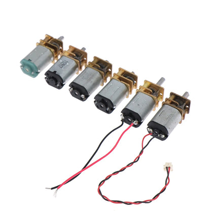 1pc Metal Gearbox Reducer  Electric Motor DIY Toy Micro N20 Gear Motor Slow Speed