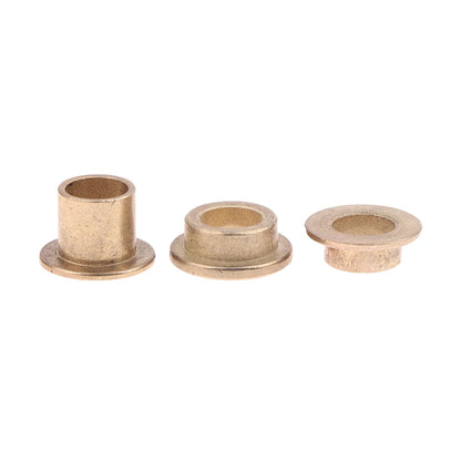5Pcs Flange Bushing Copper Sleeve Inner Diameter 8MM Powder Metallurgy Oil Bearing With Edge Step Shoulder