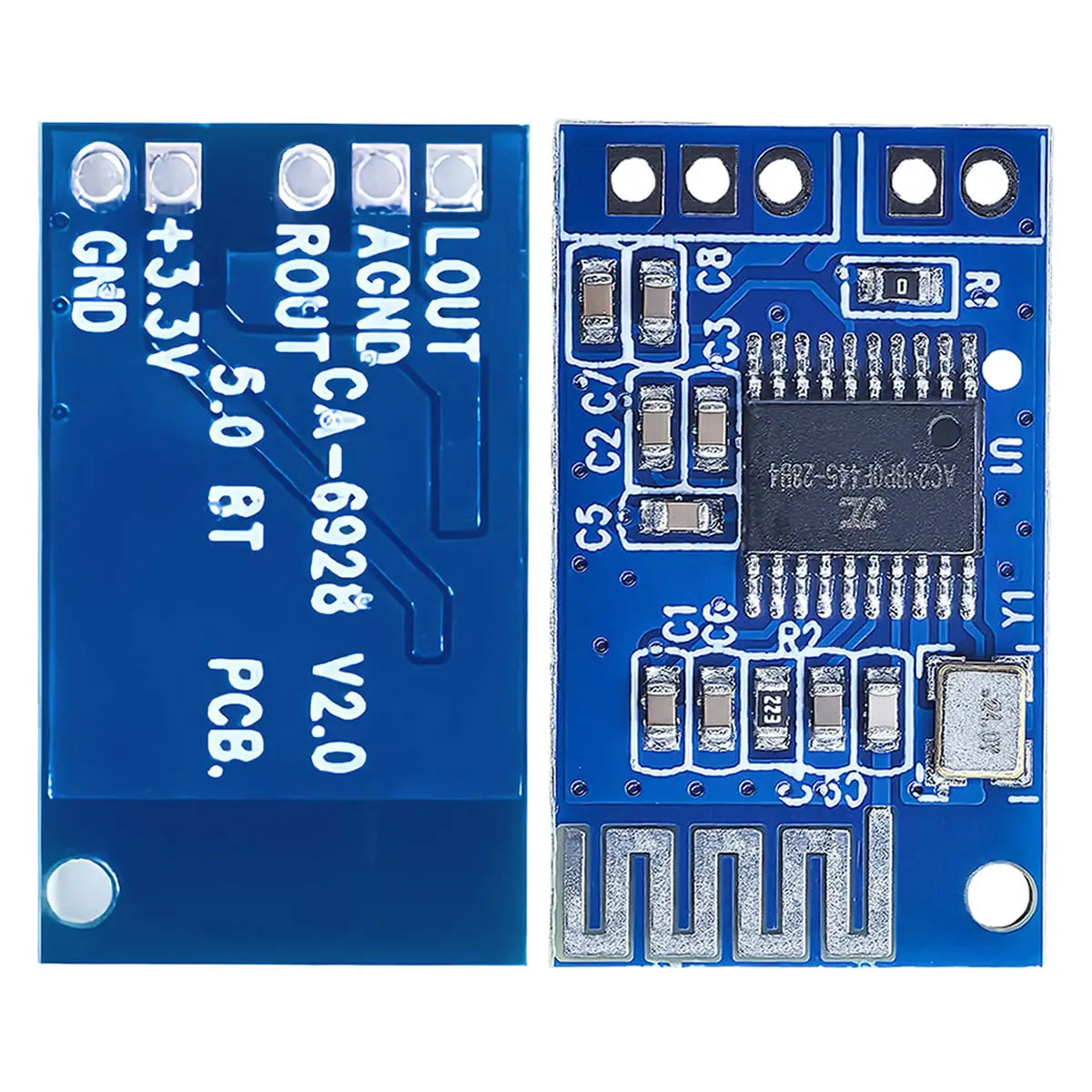 CA-6928 Mono Bluetooth 5.0 Audio Module DC3.3-6V Wireless Music Player and Speaker Receiver