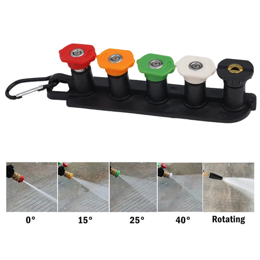 For Pressure Washer Spray Wand For Pressure Washer Quick Connect With 5 Nozzles 1/4inch Efficient Cleaning High Quality Sturdy