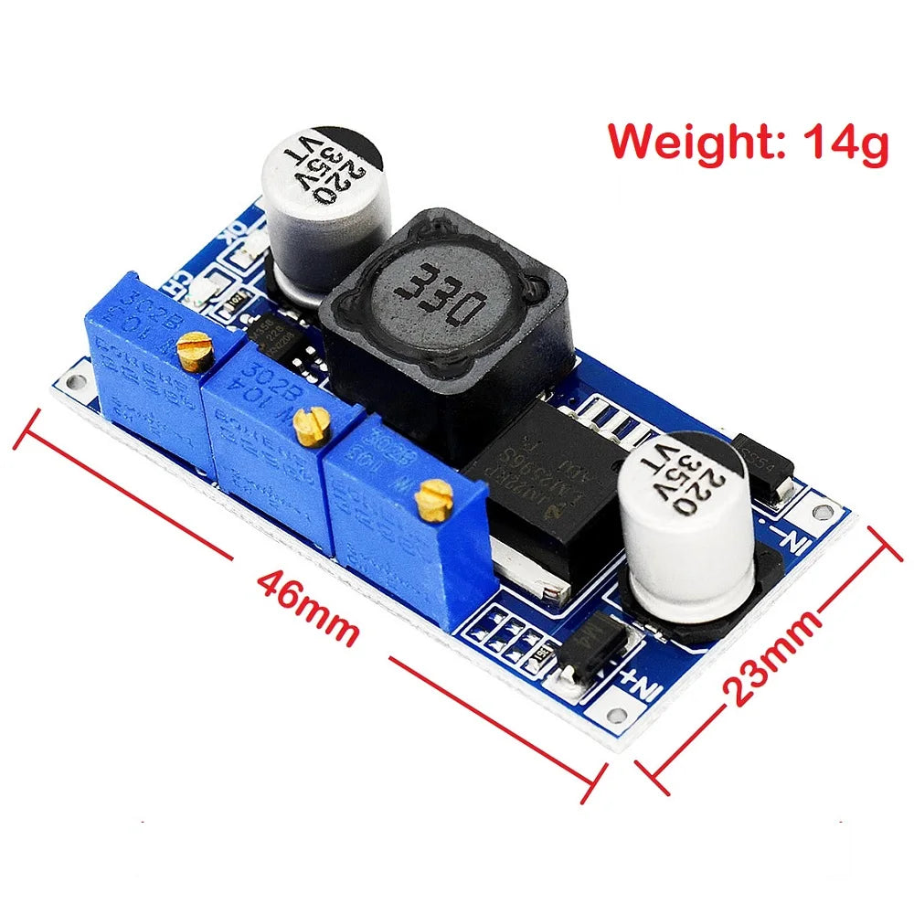 LM2596 DC-DC Step-Down Module 3A Adjustable LED Driver Constant Current/Voltage Regulator