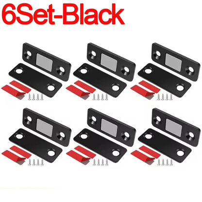 Wholesale Magnetic Door Catch Ultra-Thin Cabinet Catches Door Closed Magnets Sheet Adhesive Closet Drawer Window Magnet Latches