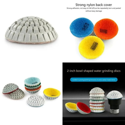 Stone Detailing Aperture 10mm, 14mm Polishing Pad Construction Polishing Pads Abrasive Tool Extended Service Life
