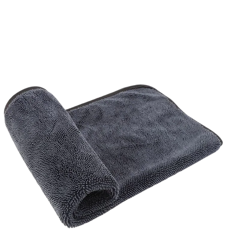 Microfiber Twisted Loop Cleaning Cloth Super Absorbent Car Wash Towel