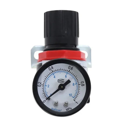 AR2000 Pneumatic Air Compressor Pressure Regulator Reduction Valve 1/4'' Thread BSP with 2MM 4MM 6MM 8MM 10MM Fittings