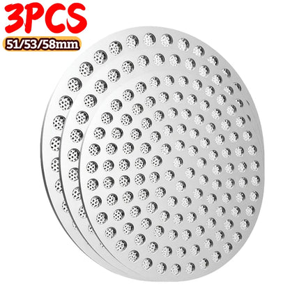 51/53/58mm Double Layer 304 Stainless Steel Coffee Filter Fine Mesh Reusable Coffee Puck Screen Professional Espresso Accessory