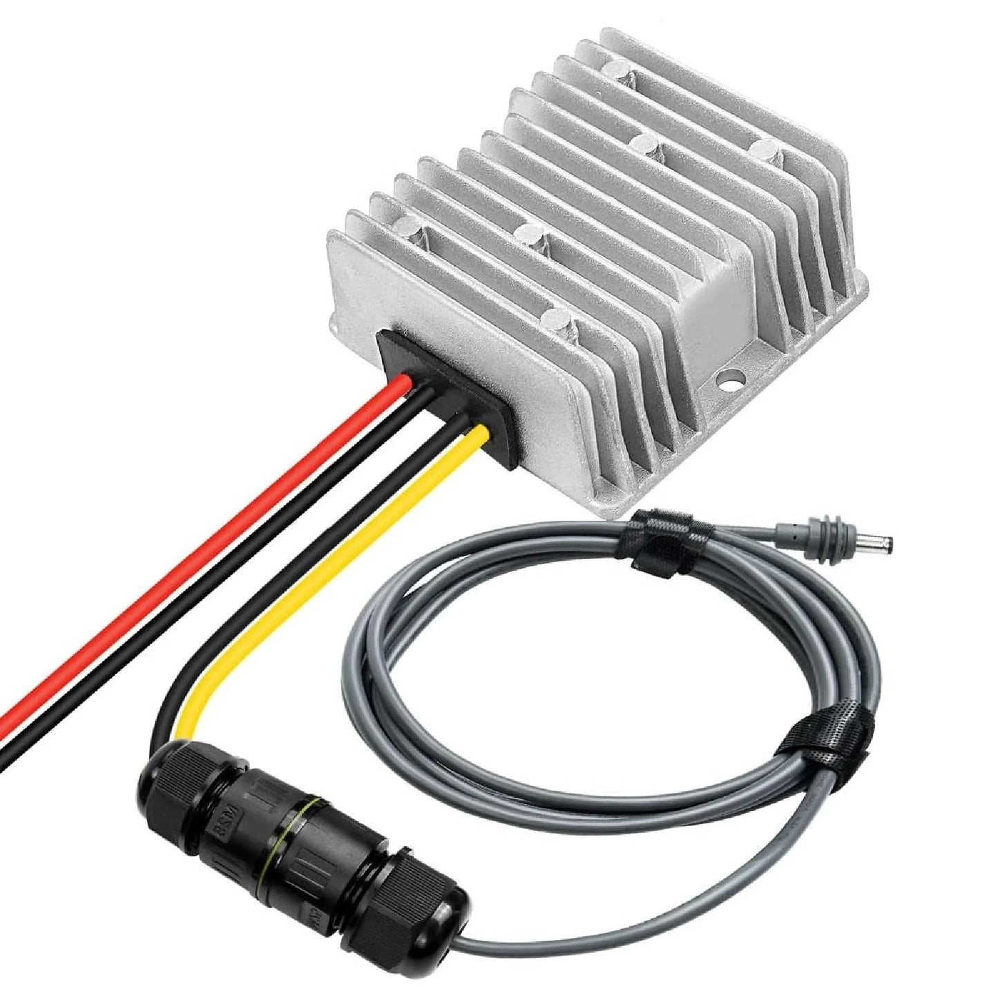 74*74*32mm DC Boost Converter Dc Converter Rugged Weatherproof Design Waterproof Connectors For RVs And Campers