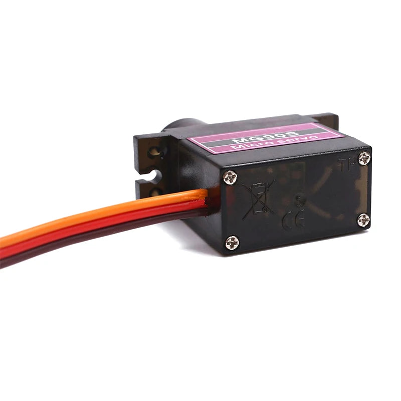MG90S 9g Digital Servo with Plastic Gears for RC Helicopter, Plane, Boat, and Car