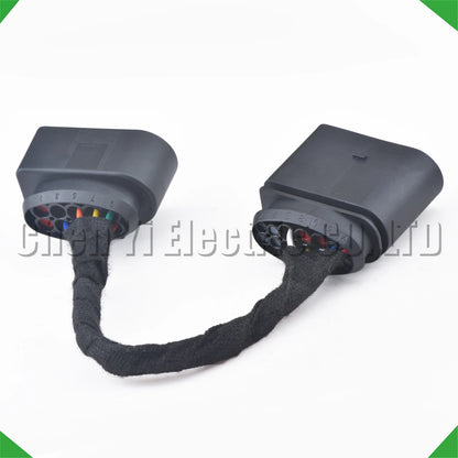 10P to 14P Auto Connector Adapter Wire Harness for Golf 7.5 LED