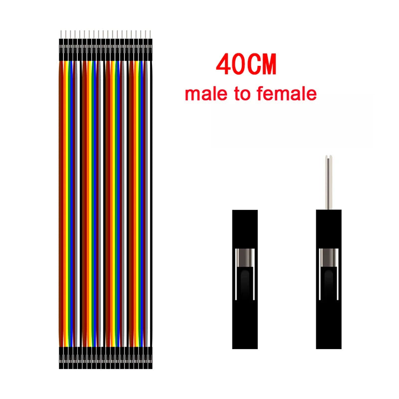 MB102 830-Point Breadboard Kit — Power Module 3.3V/5V + Jumper Wires, Arduino Prototyping