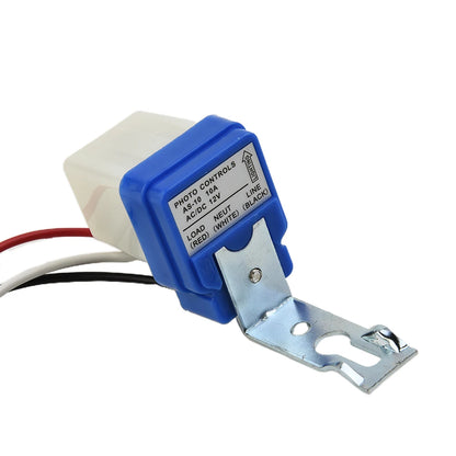 Automatic Photo Control Switch Garden Port Road Lighting Factories AC DC 12-220V 5*4.2*3.3cm Blue Controller Switch