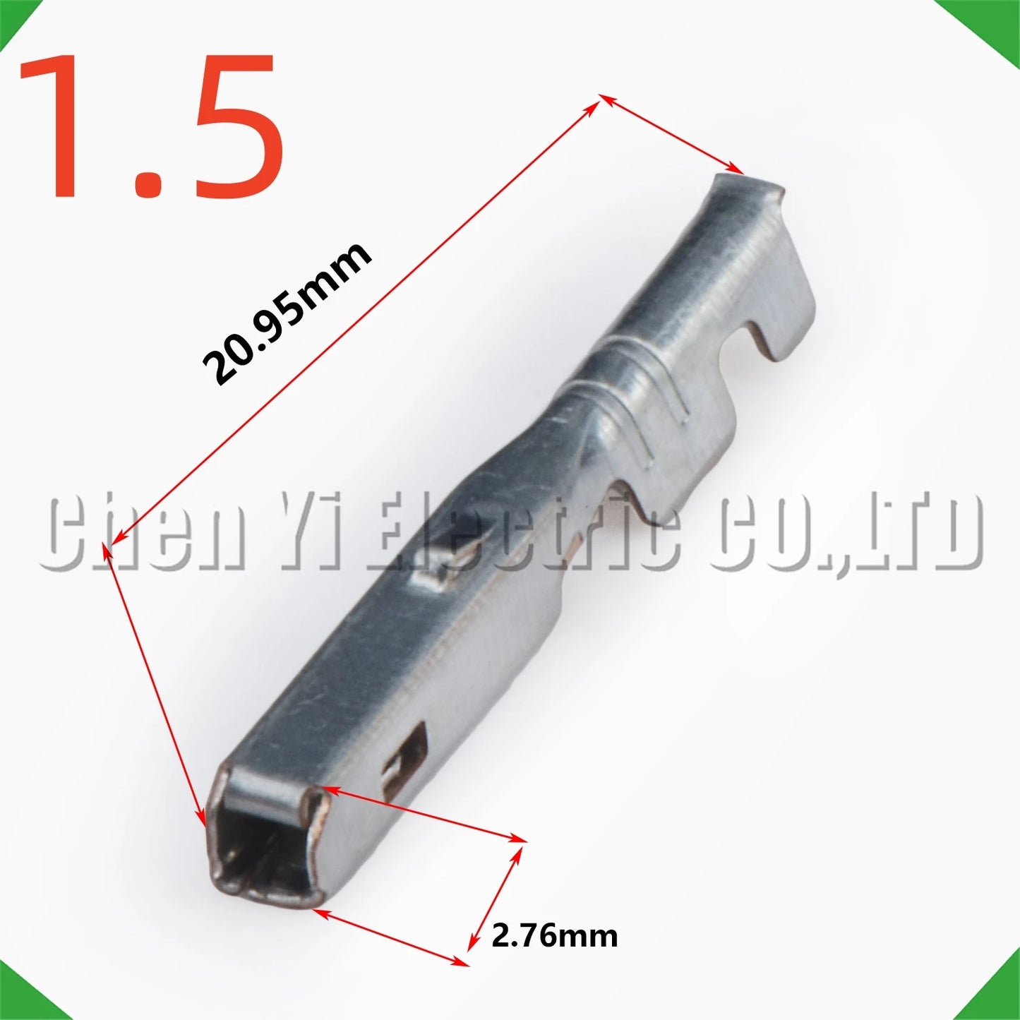 50PCS 1.5mm Crimp Terminal Pins for 33012-2001 33000-0002 Automotive Connector