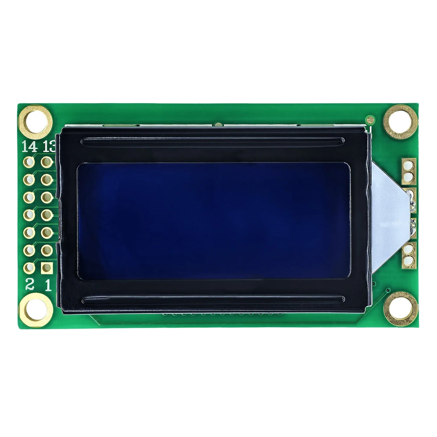 LCD0802 8x2 Character LCD Display Module 3.3V 5V Blue Green Screen LCM for Arduino and DIY Projects