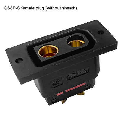 130-180A Male And Female Battery Connectors Anti-Spark Quick Connector QS8P-S For Electric Drones Energy Storage