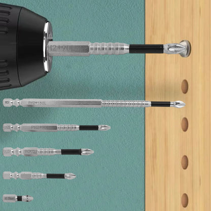 10x Magnetic Screwdriver Bit Set High Hardness Drill Bits