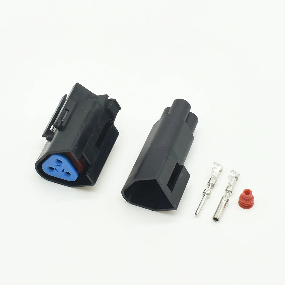 3-Pin 1.5mm Triangle Wire Harness Connector 7-1437710-9 3-1437712-1 DJ7032Q-1.5 for Ford