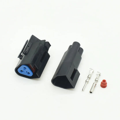 3-Pin 1.5mm Triangle Wire Harness Connector 7-1437710-9 3-1437712-1 DJ7032Q-1.5 for Ford