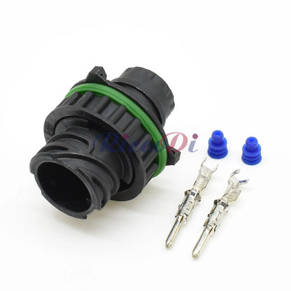 2 Pin 2.5mm Waterproof AC Connector 1-1813099-3 DJ3023YC-2.5-11/21 Automotive Wiring Harness