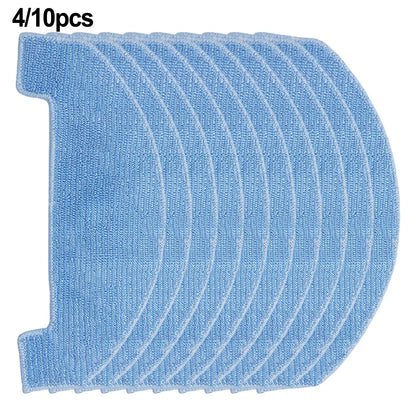 Mop Cloth Kit for ATVEL and For SmartGyro R80 Vacuum Cleaner Microfiber Material Choose Between 4 Pack or 10 Pack