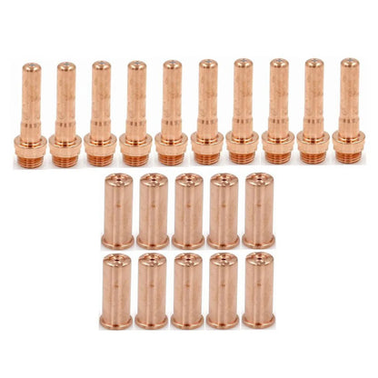 20pcs 125069 Electrodes 1395 /L Nozzles 50A~70A FOR Cebora CP-70 Plasma Cutting Torch Weiding Plasma Cutting Accessories